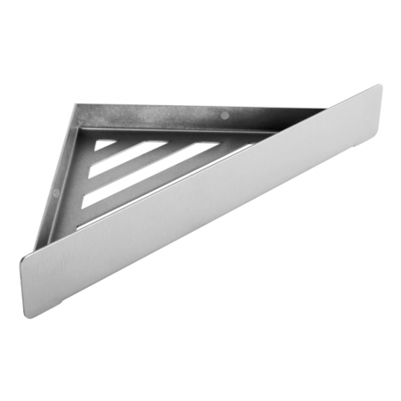 Угловая полка для ванны REA SF07 NICKEL BRUSHED
