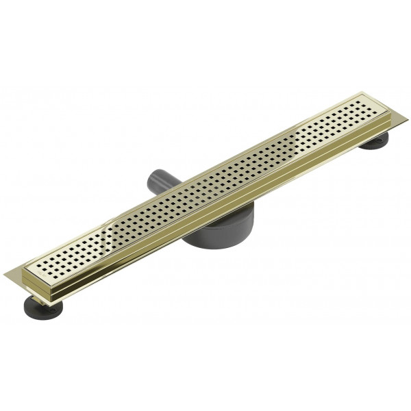 Трап для душу MEXEN FLAT 80 M08 GOLD 360 ° золотий