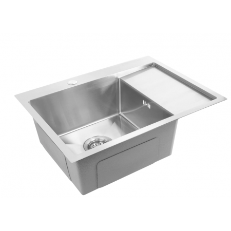 Стальная кухонная мойка REA FIN NICKEL BRUSHED
