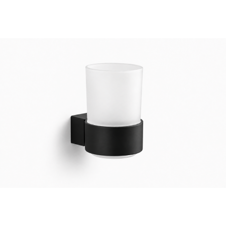 Стакан для зубных щеток VBI TERRA BLACK