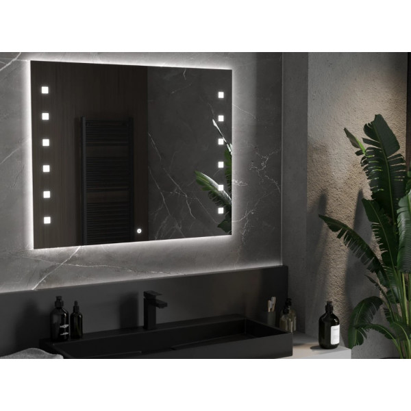 Дзеркало MEXEN NER 100x80 LED прямокутне