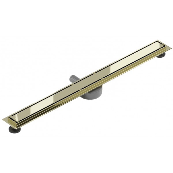 Трап для душу MEXEN FLAT 80 M13 GOLD 360 ° золотий