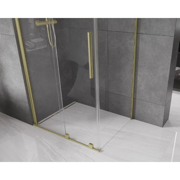 Душова кабіна MEXEN VELAR 100х70 BRUSHED GOLD