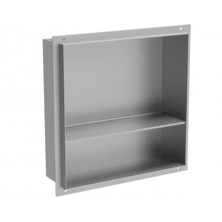 Вбудована полиця MEXEN X-Wall-NR 30 INOX без обідка