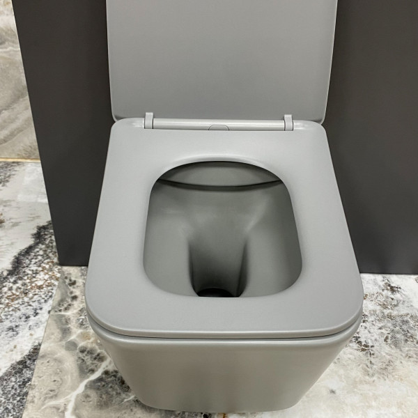 Подвесной унитаз VBI CAPRERA GREY MATT