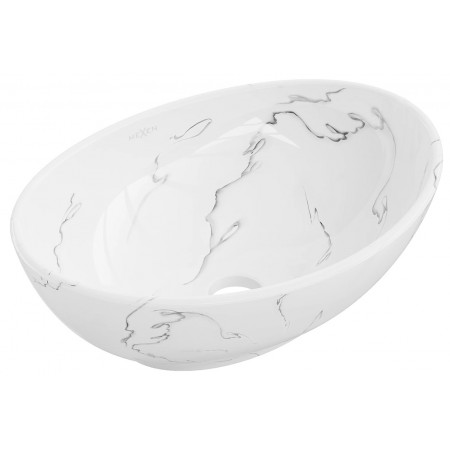 Умивальник (раковина) MEXEN ELZA SHINY MARBLE накладний