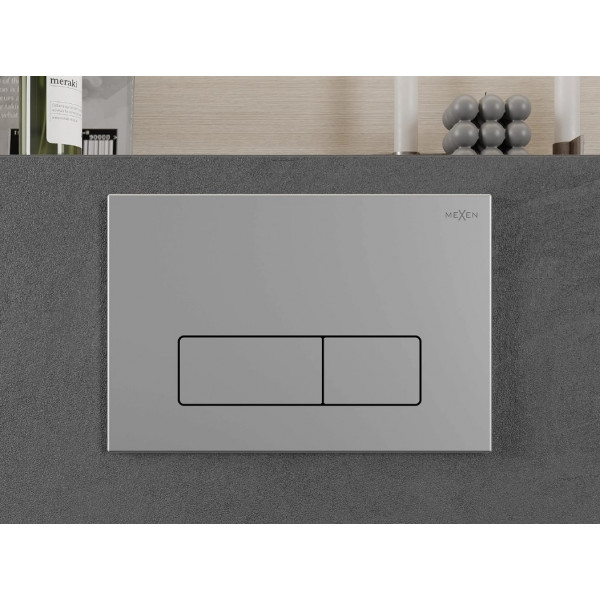 Кнопка змиву для інсталяції MEXEN FENIX 13 SLIM CHROME MATT