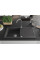 Гранітна кухонна мийка MEXEN LEO BLACK GRANITE + сифон CHROME