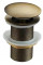 Донний клапан для раковини MEXEN CLICK-CLACK ANTIQUE BRONZE без переливу