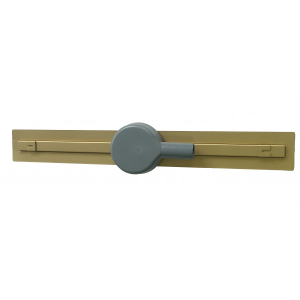Трап для душа VBI FORT SLIM 100 BRUSHED GOLD