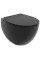 Підвісний унітаз MEXEN EGG BLACK MATT чорний
