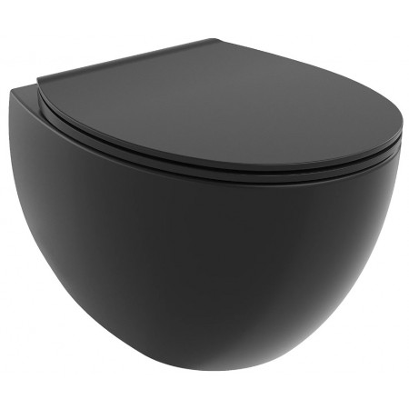Підвісний унітаз MEXEN EGG BLACK MATT чорний