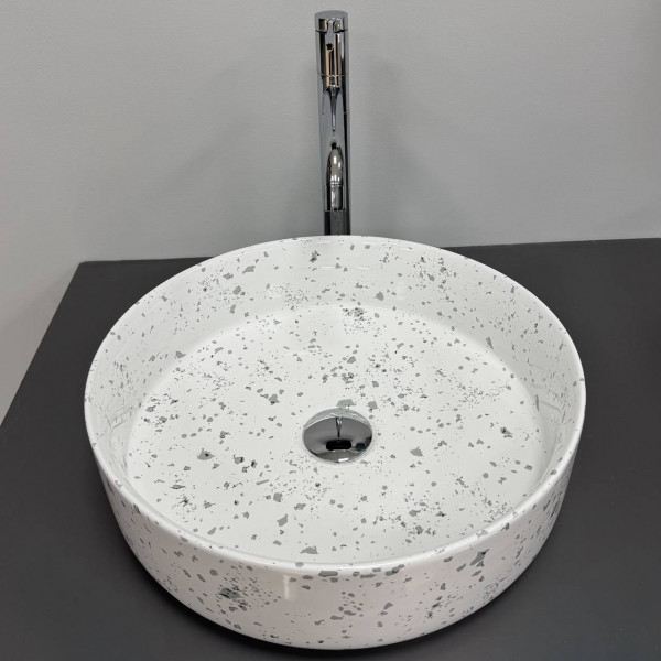 Умывальник (раковина) VBI BARI S GREY MOSAIC накладной