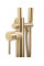 Смеситель для ванны REA MONO BRUSHED GOLD напольный