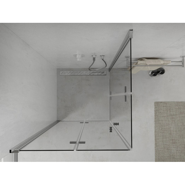 Душова кабіна MEXEN LIMA DUO 80x80 CHROME