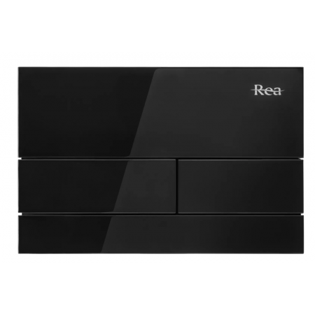 Кнопка смыва для инсталляции REA T BLACK GLOSSY