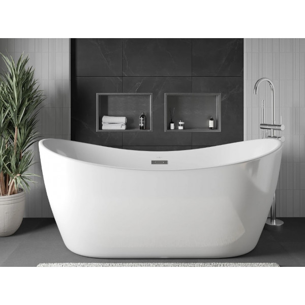 Вбудована полиця MEXEN X-Wall-R 45x30 INOX з обідком
