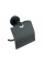 Держатель для туалетной бумаги с крышкой VBI VENUS BLACK