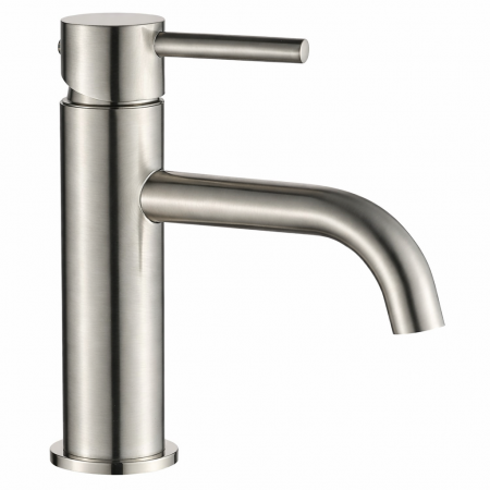 Смеситель для раковины VBI MILANO NICKEL низкий