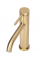 Смеситель для раковины (умывальника) REA CLIF BRUSHED GOLD золотой матовый низкий *