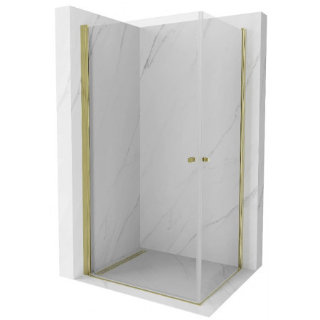 Душова кабіна MEXEN PRETORIA DUO 80x70 GOLD