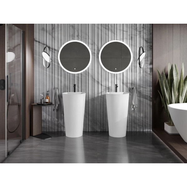 Умивальник (раковина) MEXEN ONYX-2 WHITE MATT підлоговий