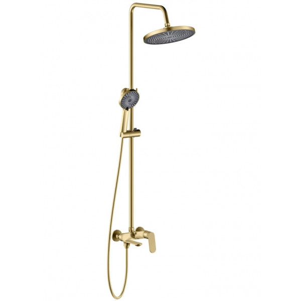 Душевой гарнитур REA MARCO BRUSHED GOLD с изливом