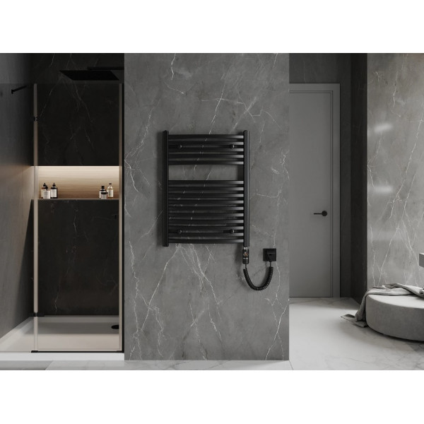 Сушка для рушників MEXEN HELIOS 80х60 BLACK 600W електричний