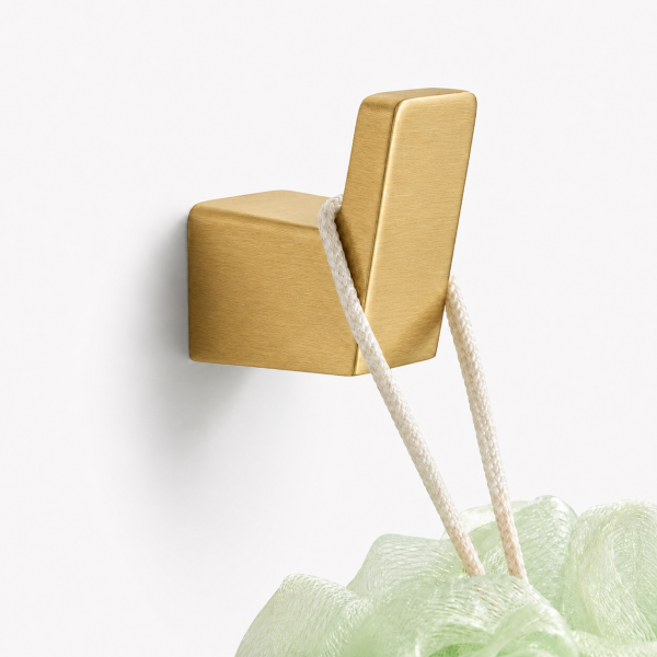 Крючок для полотенец VBI TERRA BRUSHED GOLD