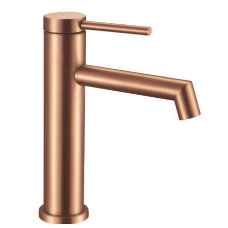 Смеситель для раковины (умывальника) REA FOSS BRUSHED COPPER низкий