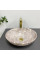 Умывальник (раковина) VBI PARMA GREY STONE GLOSSY накладной