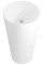 Умивальник (раковина) MEXEN ONYX-3 WHITE MATT підлоговий