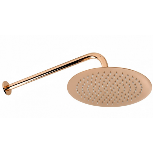Душевая система с термостатом REA LUNGO DIAMOND COPPER + BOX скрытого монтажа