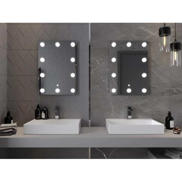 Дзеркало MEXEN DONA 50x70 LED прямокутне