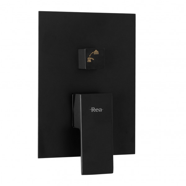 Душова система REA FENIX BLACK + BOX прихованого монтажу