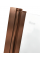 Шторка для ванны REA AGAT-2 80 BRUSHED COPPER складная