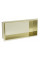 Вбудована полиця MEXEN X-Wall-NR 45x20 GOLD без обідка