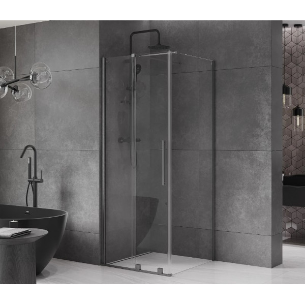 Душова кабіна MEXEN VELAR 120х120 GRAPHITE