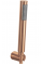 Смеситель для ванны и душа REA ARGON BRUSHED COPPER без излива