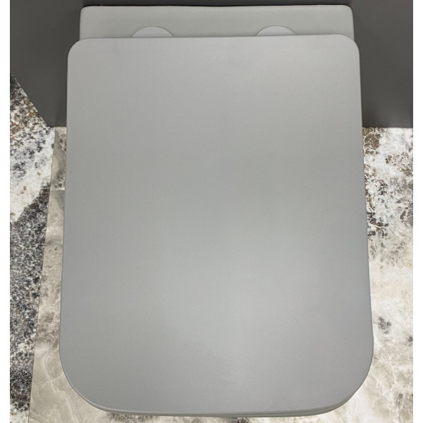 Подвесной унитаз VBI CAPRERA GREY MATT