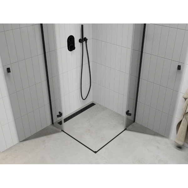 Душова кабіна MEXEN ROMA DUO 90x90 BLACK