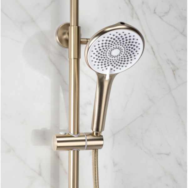 Душевой гарнитур REA FOSS CLIF BRUSHED GOLD