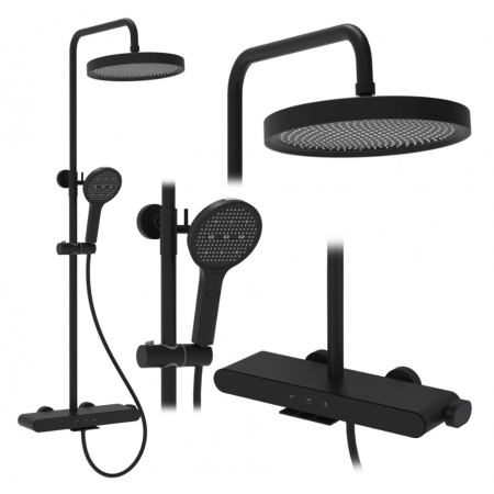 Душевой гарнитур REA FAREL BLACK