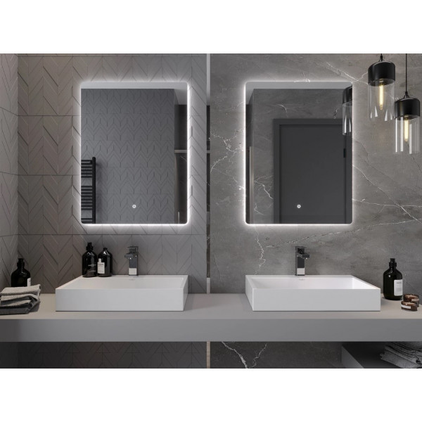 Дзеркало MEXEN SUN 60x80 LED прямокутне