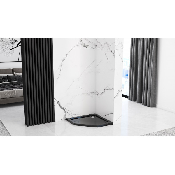 Душевой поддон REA DIAMOND 90x90 BLACK