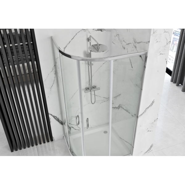 Душевой поддон REA LOOK 80x80 WHITE