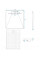 Душевой поддон REA BAZALT 90x90 CARRARA WHITE