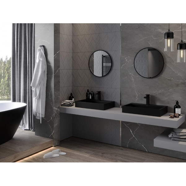 Дзеркало MEXEN LOFT 35 BLACK кругле