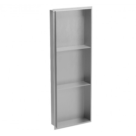Вбудована полиця MEXEN X-Wall-NR 90 INOX без обідка
