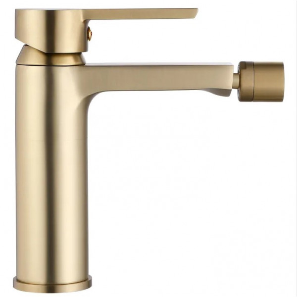 Смеситель для биде REA ARGUS BRUSHED GOLD матовое золото